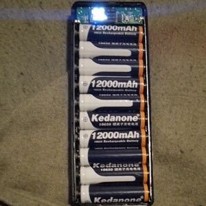 Blue and White Charger for Cell Phones